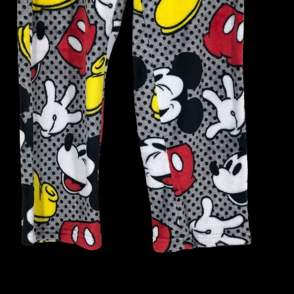 Disney’s Mickey Mouse Soft Fleece Lounge Pants, Sleep Bottoms, Pajama Pants SZ M - Picture 8 of 9